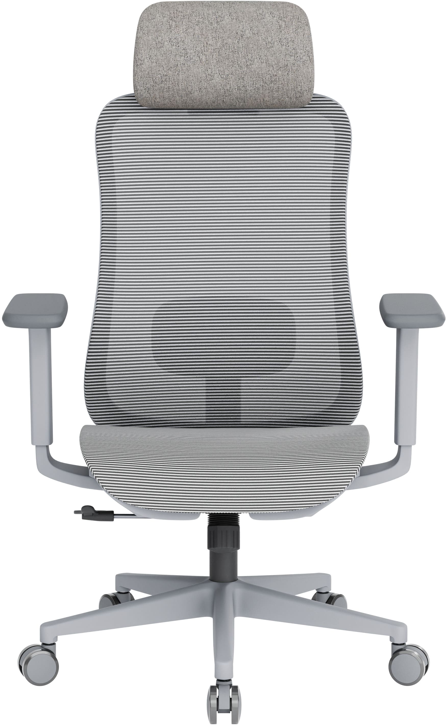 Крісло офісне OfficePro Wave OC670-G-G-G